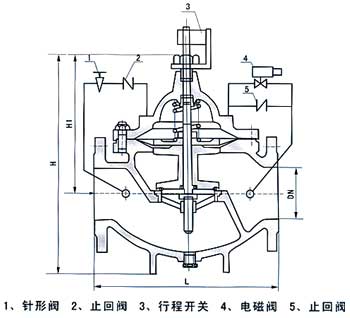 700X水泵控制閥結構示意圖