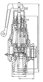 A27型微啟式安全閥 A27型微啟式安全閥